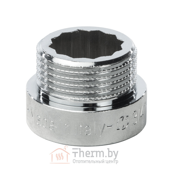 Детальное изображение Удлинитель латунный 3/4" 10 мм хромированный General Fittings арт. 2600D8B051000A в интернет-магазине THERM.BY
