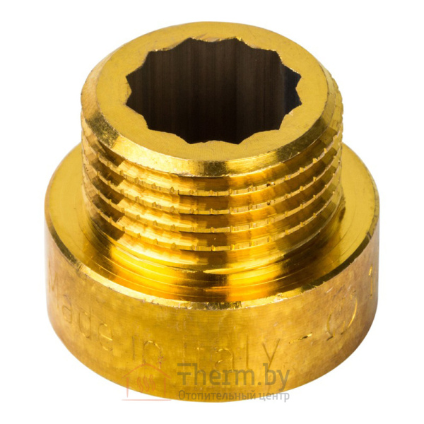 Детальное изображение Удлинитель латунный 1/2" 10 мм General Fittings арт. 2600D8R041000A в интернет-магазине THERM.BY