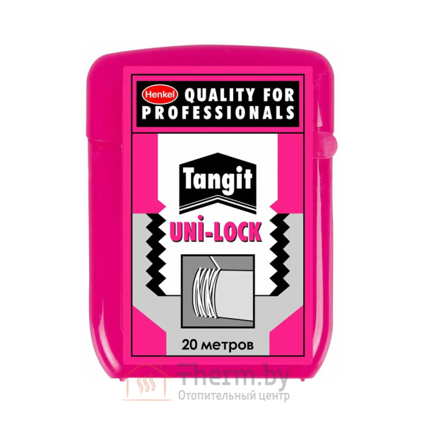 Детальное изображение Tangit Uni-Lock, 20 м. Нить для герметизации резьбовых соединений в интернет-магазине THERM.BY