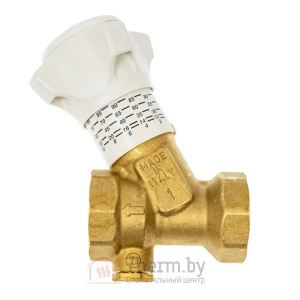 Детальное изображение Клапан балансировочный статический (компактный) 1" ДУ 25 GIACOMINI R206B-1 арт. R206BY115 в интернет-магазине THERM.BY