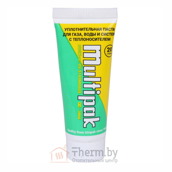 Детальное изображение Multipak, 20 г. Паста для уплотнения резьбовых соединений в интернет-магазине THERM.BY