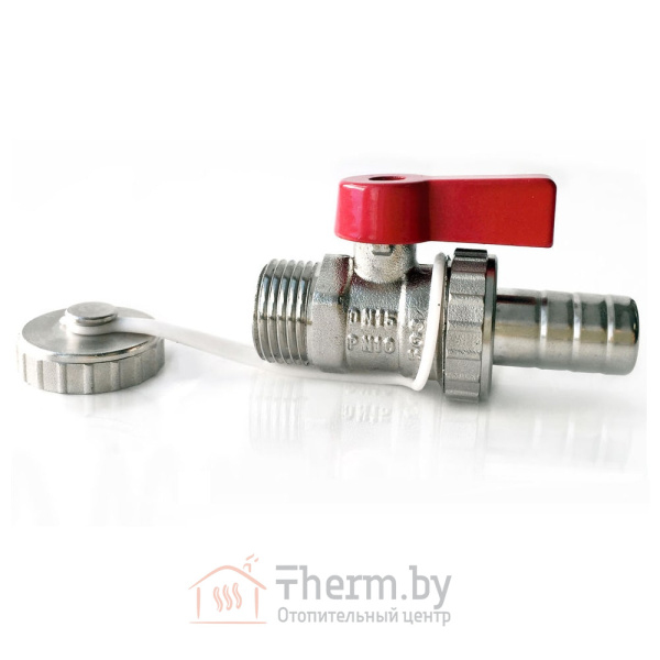 Детальное изображение Кран дренажный со штуцером и заглушкой ARCO SENA 1/2" x 3/4" арт. 504220 в интернет-магазине THERM.BY