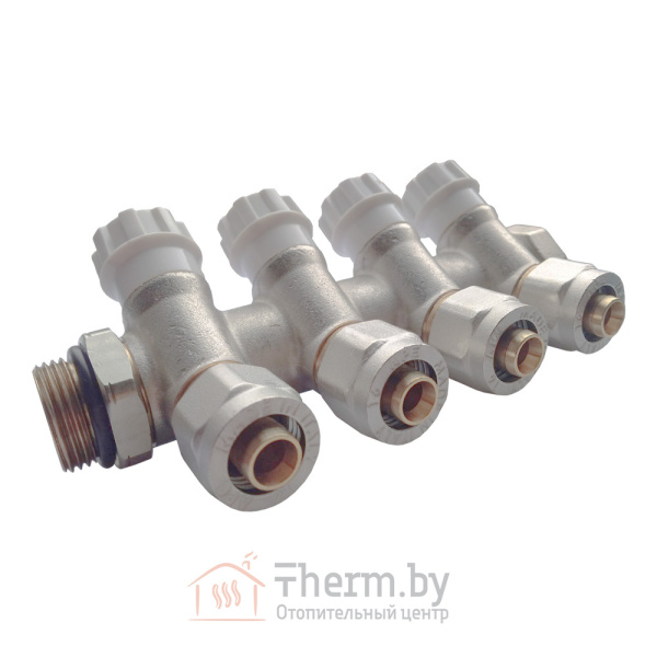 Детальное изображение Коллектор вентильный APE 16 х 3/4" (4 выхода) в интернет-магазине THERM.BY