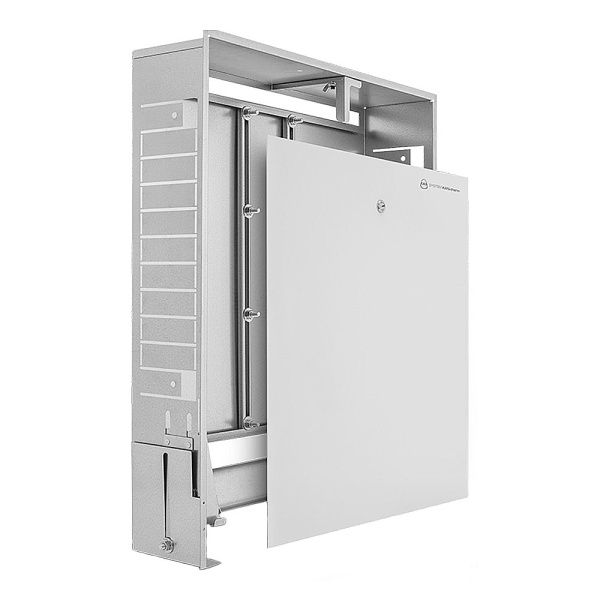 Детальное изображение Шкаф коллекторный встраиваемый KAN-therm Slim 580 (560-660x580x110-160) арт. 1445117038 в интернет-магазине THERM.BY