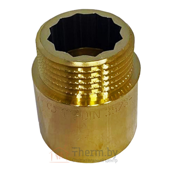 Детальное изображение Удлинитель латунный 1" 30 мм General Fittings арт. 2600D8R103000A в интернет-магазине THERM.BY