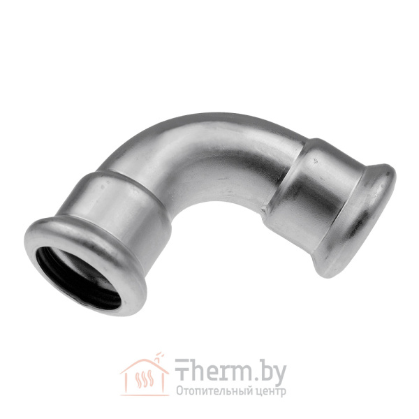 Детальное изображение Пресс угол 90° двухраструбный 35 х 35 мм KAN-therm Inoх нержавеющая сталь арт. 1609068153 в интернет-магазине THERM.BY