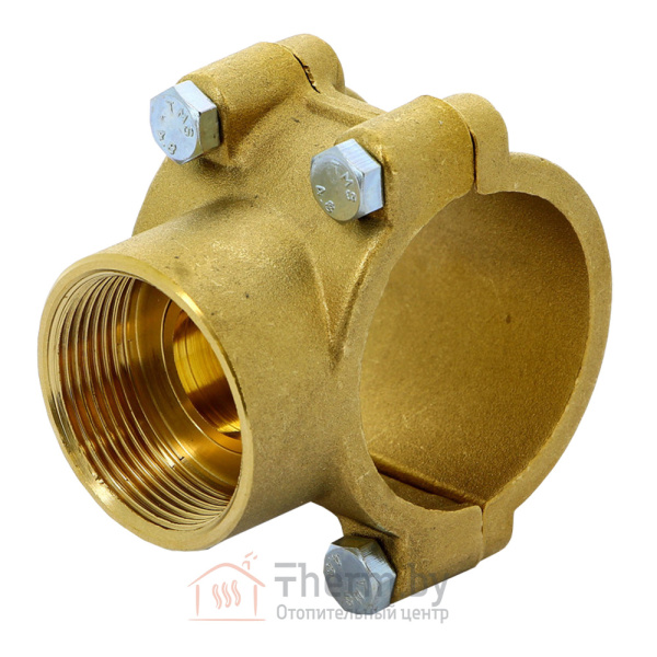 Детальное изображение Хомут-бандаж латунный DN15 с отводом 1/2" General Fittings арт. 2700G1H040400A в интернет-магазине THERM.BY