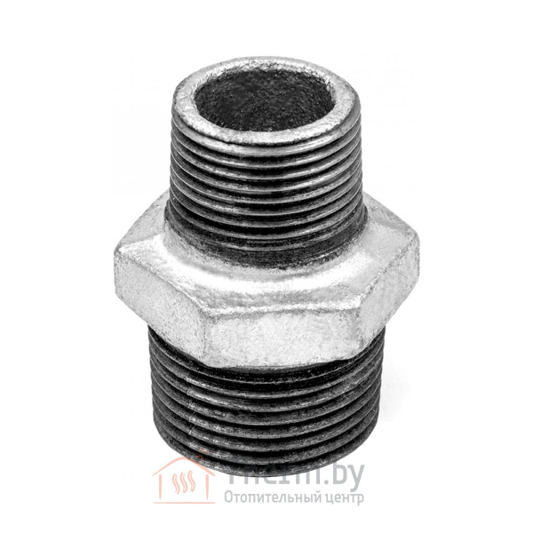 Детальное изображение Ниппель оцинкованный чугунный 3/4" х 1/2" НР Trakya Dokum в интернет-магазине THERM.BY