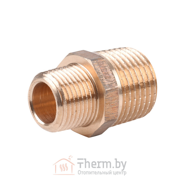 Детальное изображение Ниппель переходной бронзовый НР 1/2" х 3/8" Viega арт. 266 530 в интернет-магазине THERM.BY