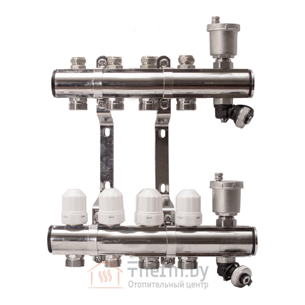 Детальное изображение Гребенка для радиаторного отопления APE на 4 выхода в интернет-магазине THERM.BY