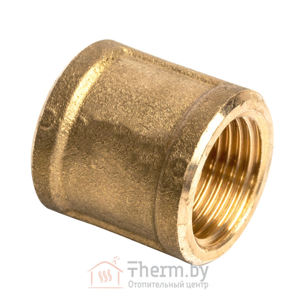 Детальное изображение Муфта латунная 1/2" General Fittings арт. 260046H040400A в интернет-магазине THERM.BY