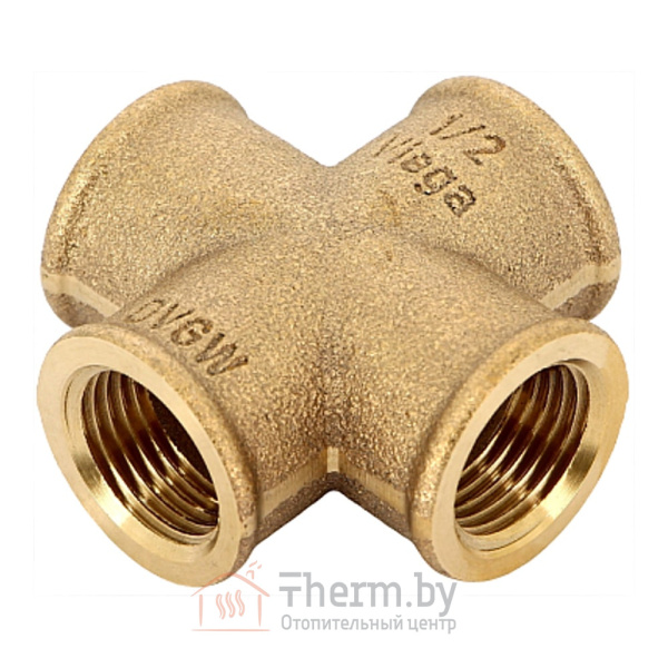 Детальное изображение Крестовина бронзовая 1/2" ВР VIEGA арт. 320614 в интернет-магазине THERM.BY