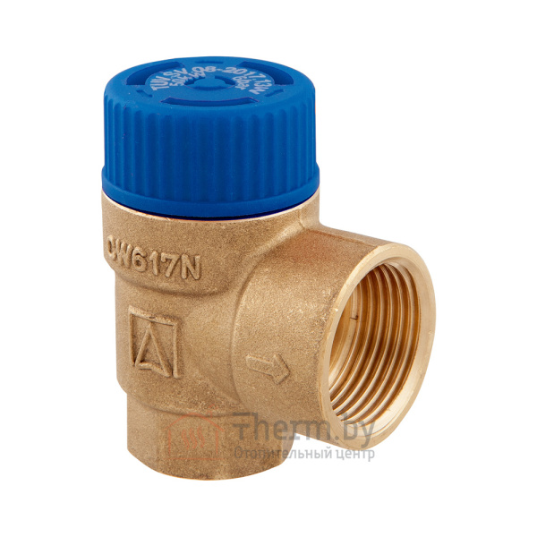 Детальное изображение Предохранительный клапан для ГВС MSW 1/2"ВР х 3/4"ВР 8.0 bar Afriso арт. 42 422 в интернет-магазине THERM.BY