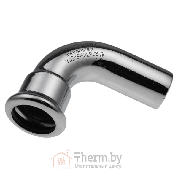 Детальное изображение Пресс угол 90° однораструбный 88.9 х 88.9 мм KAN-therm Steel оцинкованная сталь арт. 1509068064 в интернет-магазине THERM.BY