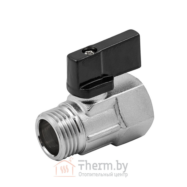 Детальное изображение Кран шаровой проходной MINI 1/2"НР х 1/2"ВР Fornara арт. 080D-15RTNO в интернет-магазине THERM.BY