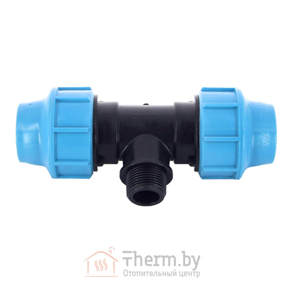 Детальное изображение Тройник компрессионный 50 х 1 1/2" НР х 50 Unidelta в интернет-магазине THERM.BY