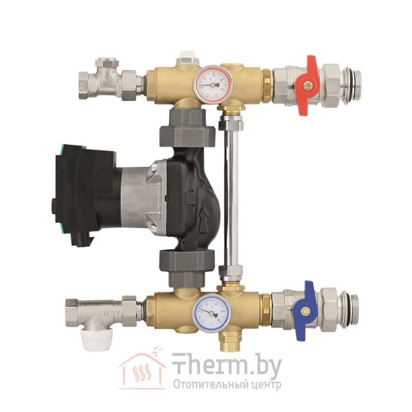 Детальное изображение Насосная группа (контур теплого пола) KAN-therm с электронным насосом WILO-Para 25/6 арт. 1346103000 в интернет-магазине THERM.BY