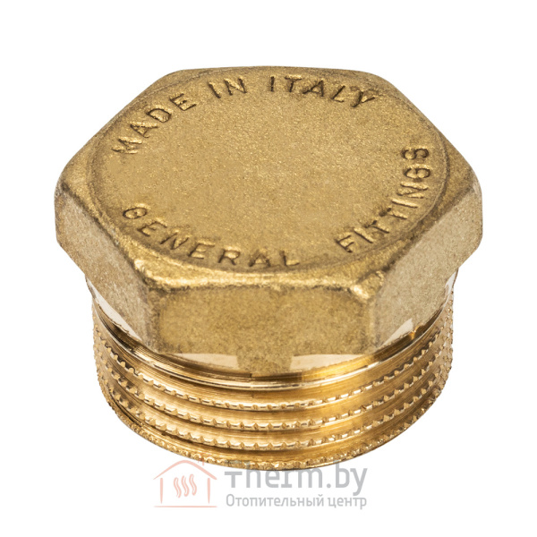 Детальное изображение Заглушка латунная НР 1 1/4" General Fittings арт. GF.40 в интернет-магазине THERM.BY