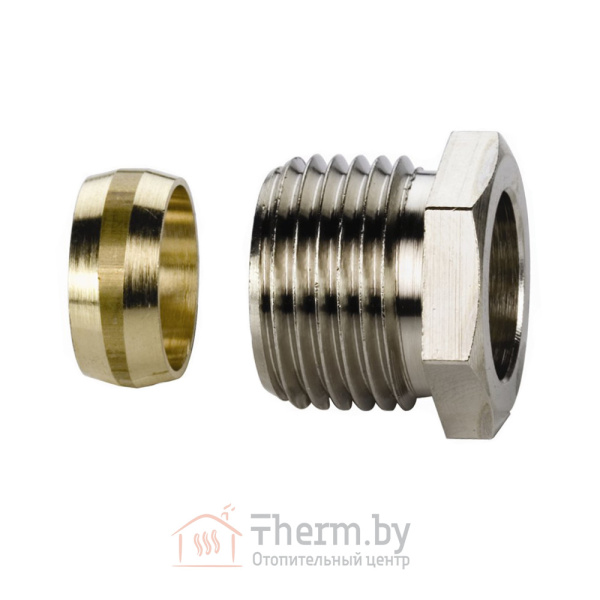 Детальное изображение Обжим Simplex 1/2" x 15 мм для декоративных трубок в интернет-магазине THERM.BY