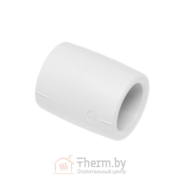 Детальное изображение Муфта ПП белая 25 Wavin Ekoplastik Чехия в интернет-магазине THERM.BY