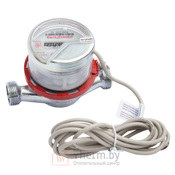 Детальное изображение Счетчик горячей воды БелЦеннер ЕТW-м-N-I (DN20) с датчиком импульсов арт. 74454 в интернет-магазине THERM.BY