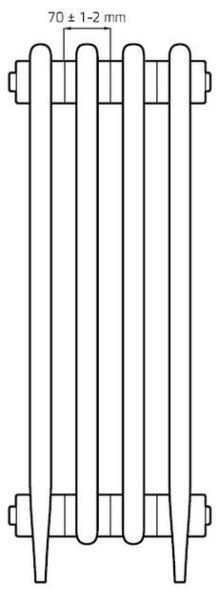 Детальное изображение Радиатор чугунный Радимакс Leeds  [1 секция] в интернет-магазине THERM.BY