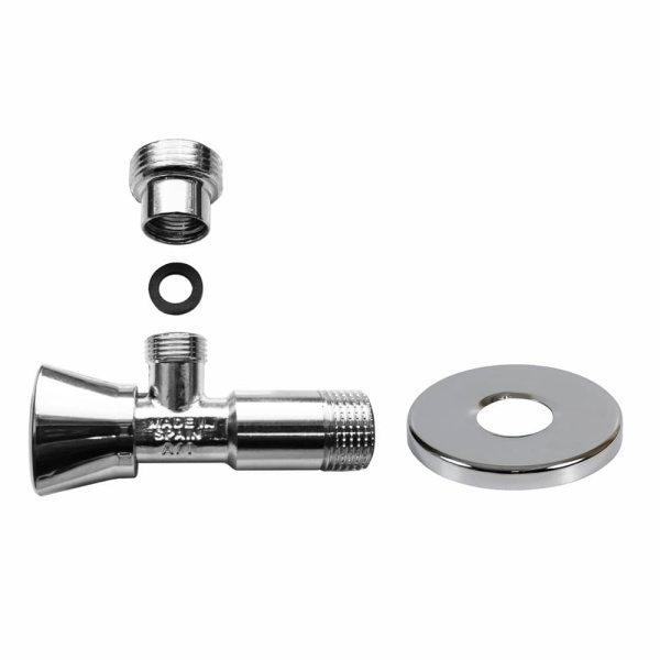 Детальное изображение Вентельный угловой кран 1/2" х 3/4" REGULA arco арт. Z0915 в интернет-магазине THERM.BY