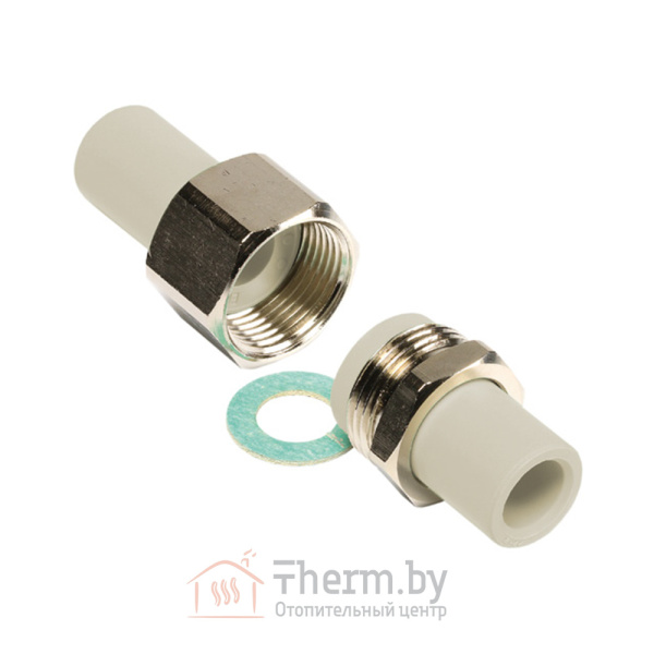 Детальное изображение Разборное соединение ПП 20 мм Wavin Ekoplastik Чехия в интернет-магазине THERM.BY