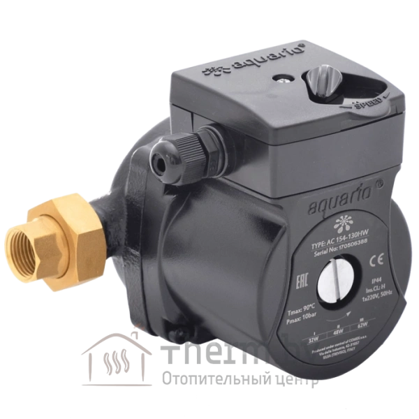 Детальное изображение Циркуляционный насос для систем ГВС Aquario AC 154-130HW в интернет-магазине THERM.BY