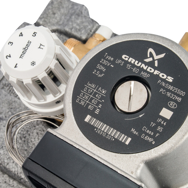 Детальное изображение Смесительный модуль для настенного котла Thermix TH с насосом Grundfos UPS 15-50 MBP Meibes арт. 27409.2 в интернет-магазине THERM.BY