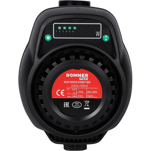 Детальное изображение Насос циркуляционный ROMMER ER 25/80-180 (RCP-0003-2580180) в интернет-магазине THERM.BY