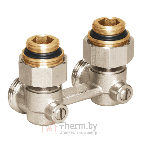 Детальное изображение Узел нижнего подключения радиаторов угловой 1/2"НР х 3/4"НР Rossweiner арт. 123 01 11 в интернет-магазине THERM.BY