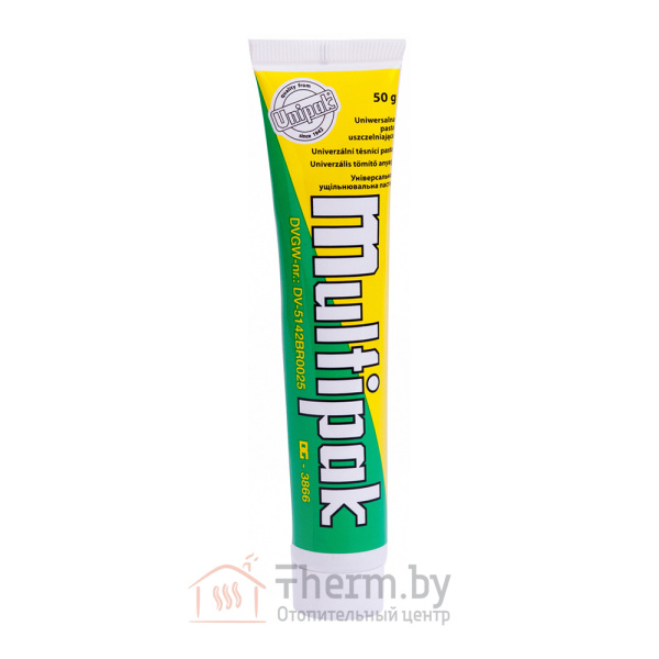 Детальное изображение Multipak, 50 г. Паста для уплотнения резьбовых соединений в интернет-магазине THERM.BY