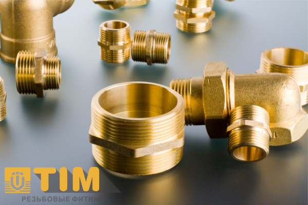 Детальное изображение Ниппель резьбовой TIM 3/4" нр-нр арт. SM033 в интернет-магазине THERM.BY