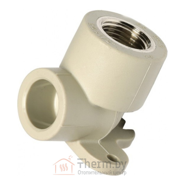 Детальное изображение Угол ПП с креплением 20 х 1/2" ВР Aquapipe в интернет-магазине THERM.BY