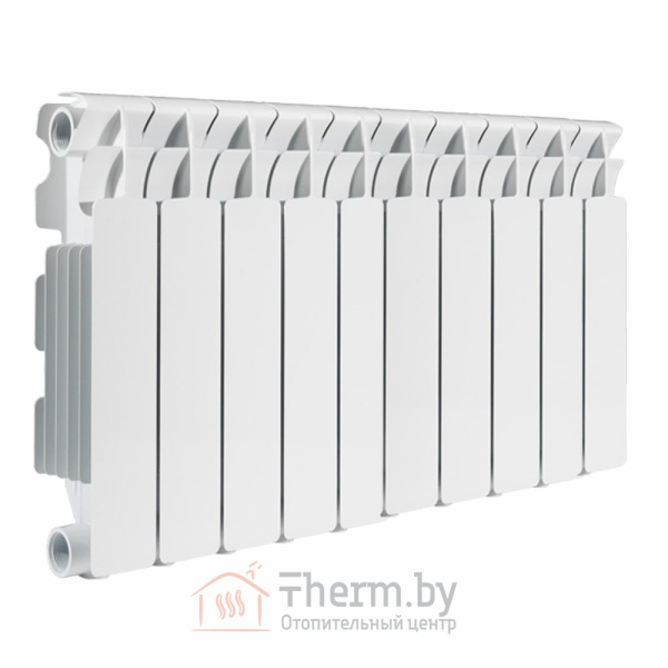 Детальное изображение Радиатор алюминиевый Nova Florida BIG D3 500/100 WHITE в интернет-магазине THERM.BY