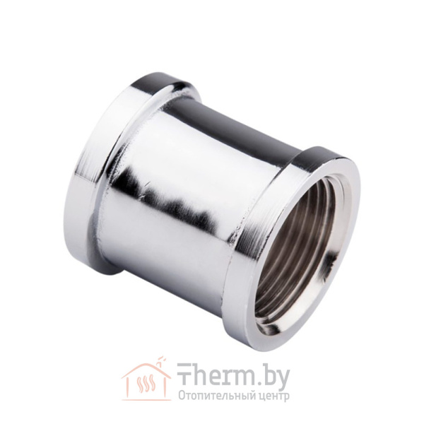 Детальное изображение Муфта латунная 1" хромированная General Fittings арт. 260046C101000A в интернет-магазине THERM.BY