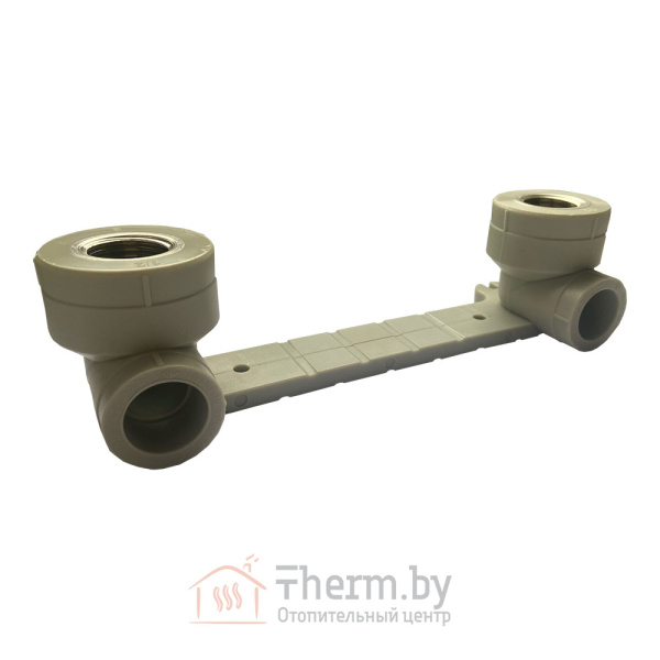 Детальное изображение Угол ПП с креплением 20 х 1/2" ВР узкий для смесителя Aquapipe в интернет-магазине THERM.BY