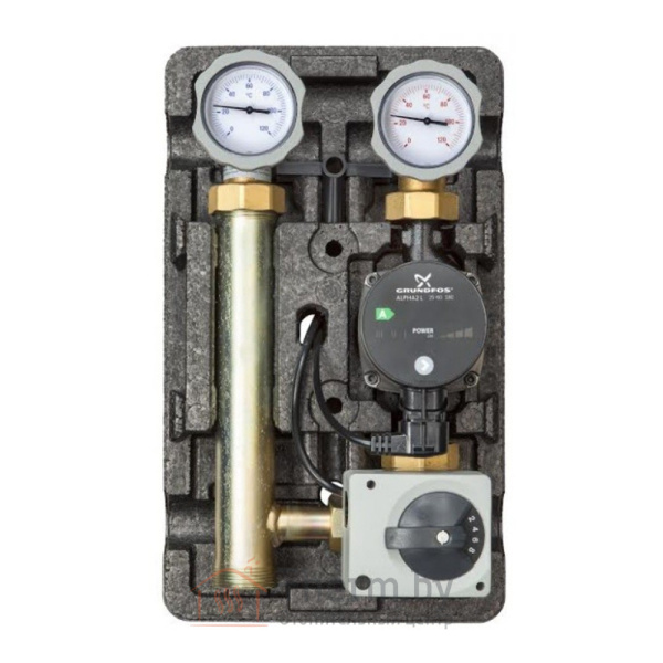 Детальное изображение Насосная группа Meibes MeiFlow S MC-CVE, MKE 1" с насосом Grundfos Alpha 2.1 25-60 арт. ML66831.130 в интернет-магазине THERM.BY