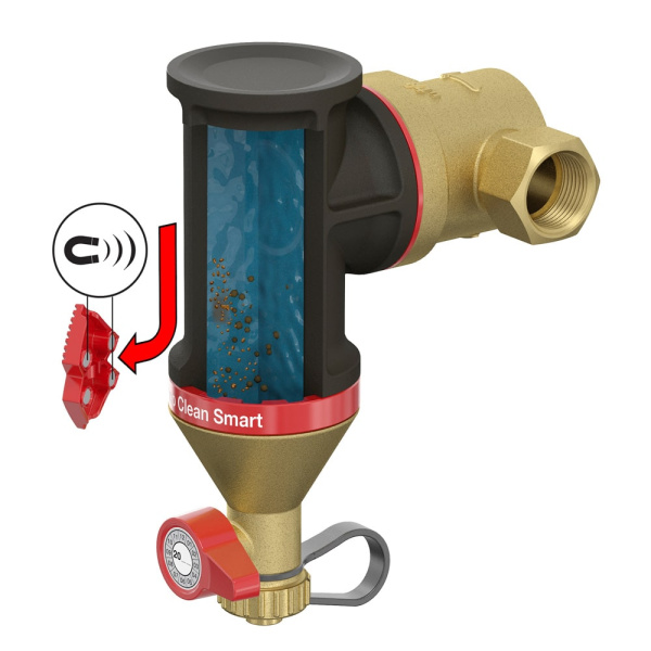 Детальное изображение Сепаратор шлама Flamco Clean Smart 1 1/2" арт. 30025 в интернет-магазине THERM.BY