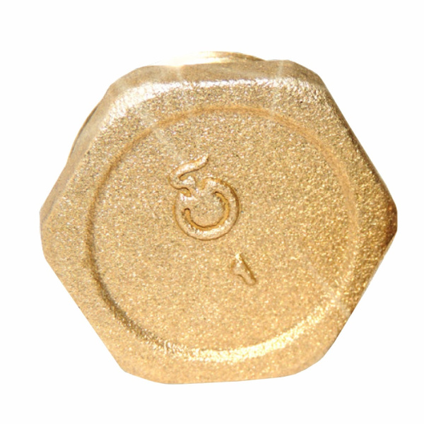 Детальное изображение Заглушка латунная НР 3/4" Цветлит арт. ZW50066 в интернет-магазине THERM.BY