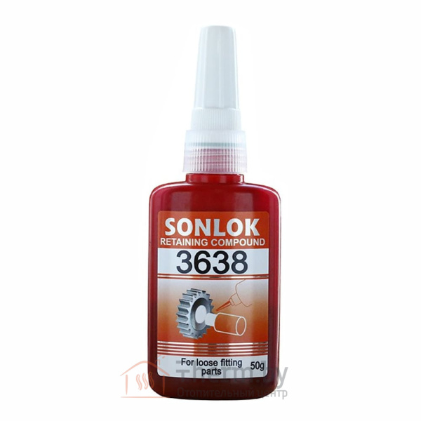 Детальное изображение Вал-втулочный фиксатор SONLOK 3638/50г в интернет-магазине THERM.BY