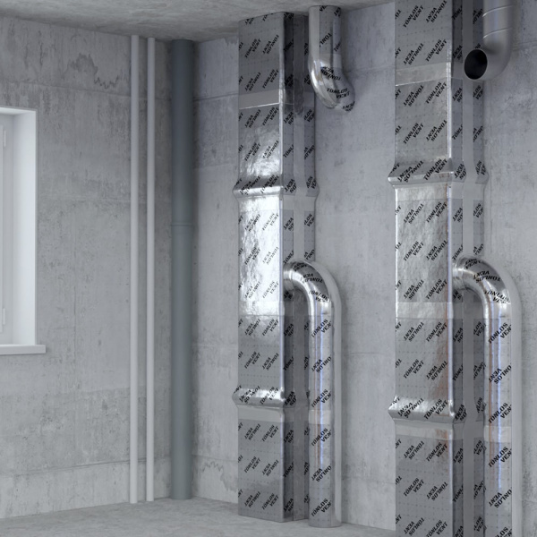 Детальное изображение Комплект звукоизоляции для вентиляции Tonlos VENT в интернет-магазине THERM.BY