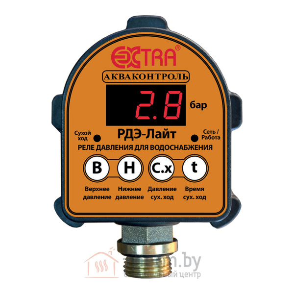 Детальное изображение Электронное реле давления воды для насосов РДЭ-Лайт (2,2 кВт)Акваконтроль в интернет-магазине THERM.BY
