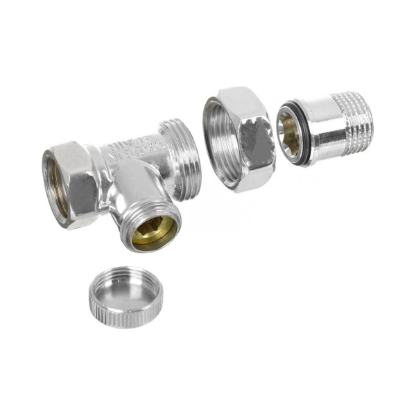 Детальное изображение Клапан запорный радиаторный 1/2" х 1/2" хромированный TEIDE PLUS arco арт. 507565 в интернет-магазине THERM.BY