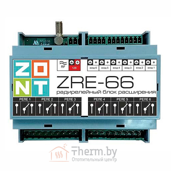 Детальное изображение Блок расширения ZONT ZRE-66 радиорелейный арт. ML00005145 в интернет-магазине THERM.BY