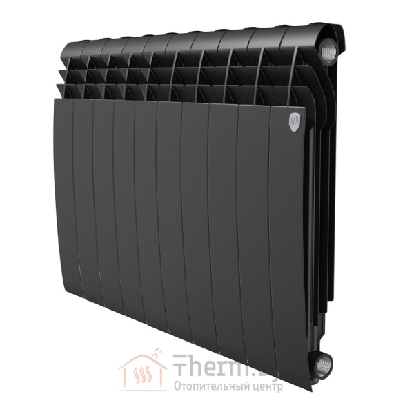 Детальное изображение Алюминиевый радиатор Royal Thermo Biliner Alum 500 Noir Sable в интернет-магазине THERM.BY
