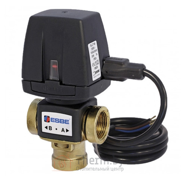Детальное изображение Отводной клапан трёхходовой ESBE VZD161 3/4" ВР Kvs 6.0, с электроприводом арт. 43080100 в интернет-магазине THERM.BY