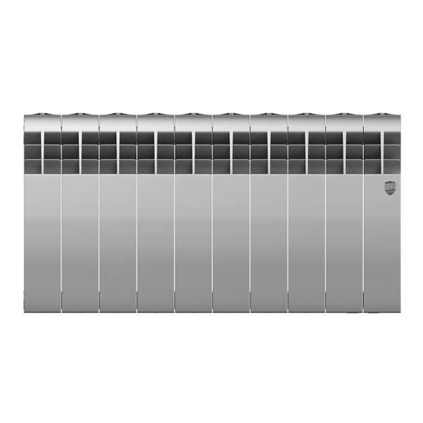 Детальное изображение Биметаллический радиатор Biliner 350 Silver Satin Royal Thermo в интернет-магазине THERM.BY