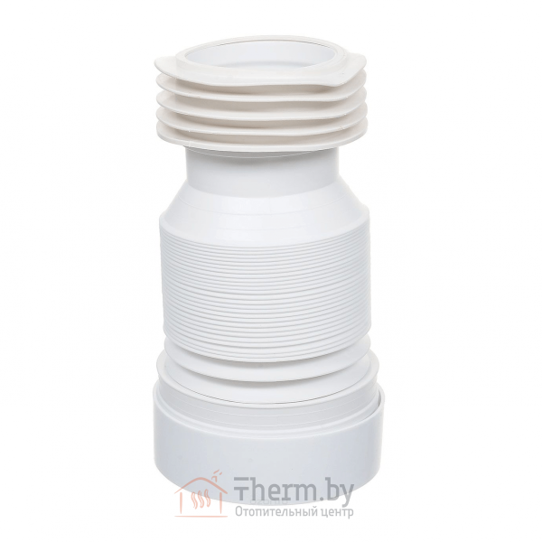 Детальное изображение ИС.110332 / Слив для унитаза гофрированный (гофра) 550 мм, Unicorn в интернет-магазине THERM.BY